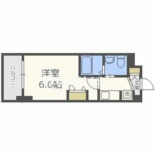 アーデンタワー本町イースト【10階】の間取り