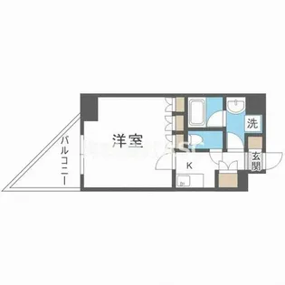 ビエラコート内久宝寺【307号室】の間取り