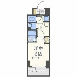 プレサンス天満橋チエロ【3階】の間取り