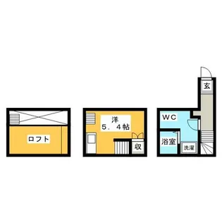 ラフィーカ金山【1階】の間取り