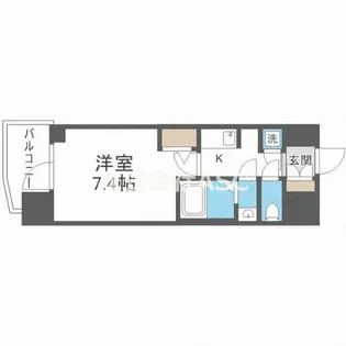 セレニテ本町東リアン【3階】の間取り