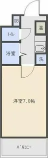 LIFE壱番館【4階】の間取り