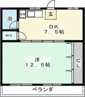 峰ビル【3階】の間取り