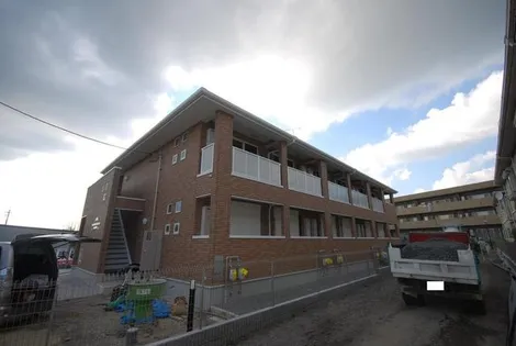 グランソレイユ楠葉II【2階】の外観