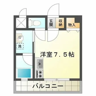 垂水ヴィレッジ【2階】の間取り