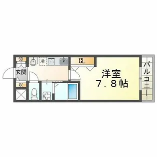 クリアパール垂水【1階】の間取り