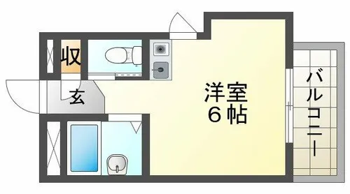 サンビレッジ塩屋【2階】の間取り