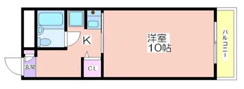 パールスクェアー【7階】の間取り