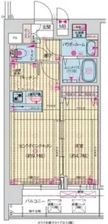 プレサンス森ノ宮 THEゲート【10階】の間取り