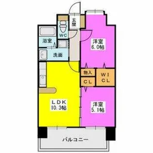 ステラSTⅡ【1階】の間取り