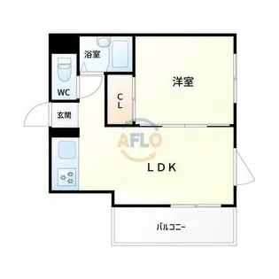 シャトルⅡ【4階】の間取り