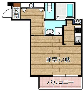 グレースコート子安【3階】の間取り