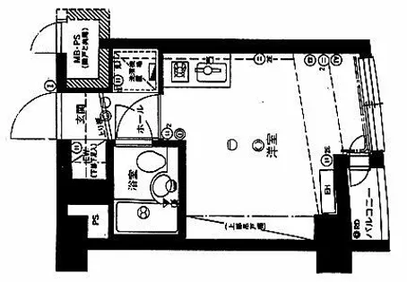 クリオ円山公園壱番館【9階】の間取り
