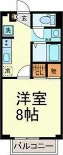 クレア石原 B【1階】の間取り