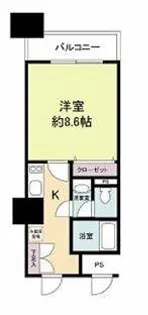 メゾン・ド・ヴィレ大阪城公園前【17階】の間取り