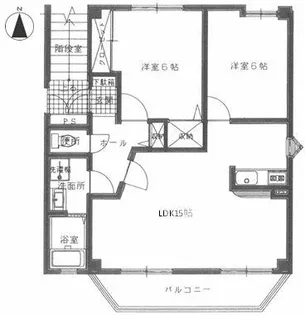 ラ・コンフォルテ【2階】の間取り