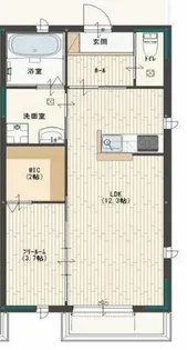 フェリオR【1階】の間取り