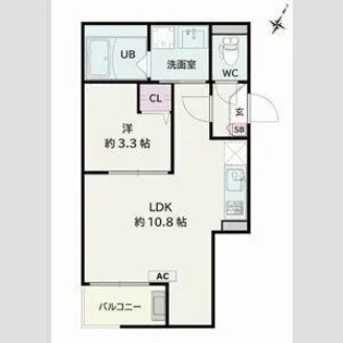Jack yayoiⅠ【2階】の間取り