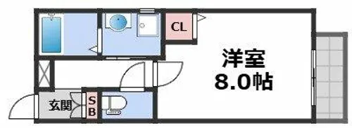 アキュラメゾン【2階】の間取り