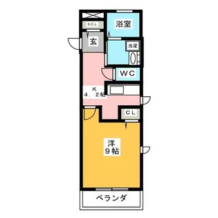 リトルフィールド【1階】の間取り