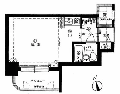 クリオ琴似弐番館【9階】の間取り