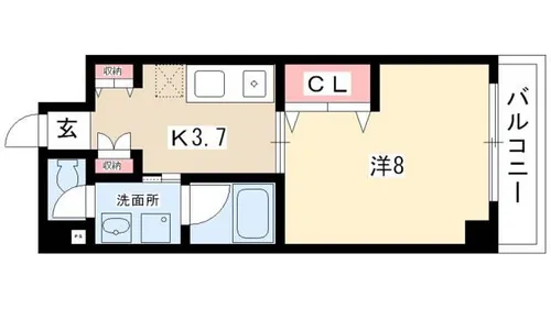 Grand Stage今池【3階】の間取り