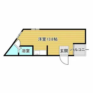 ラークスパ岡町【3階】の間取り