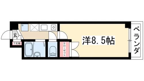 サンヒルズキフネ【310号室】の間取り