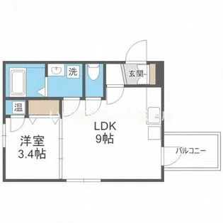 F asecia Velos【3階】の間取り