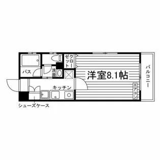 エムエスビル【405号室】の間取り