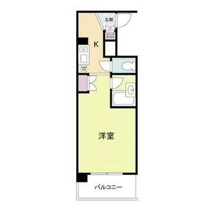 フォレストコ-ト長瀬【1階】の間取り