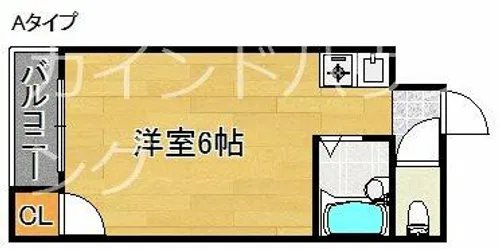 レナジア中加賀屋【2階】の間取り
