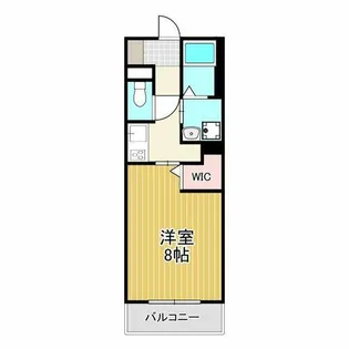 スカイパラスⅢ【102号室】の間取り