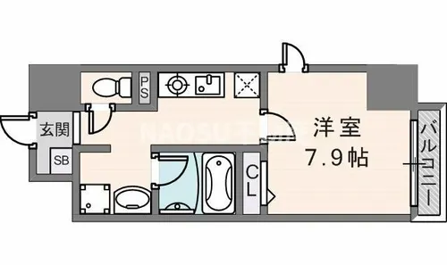 アンビション【205号室】の間取り