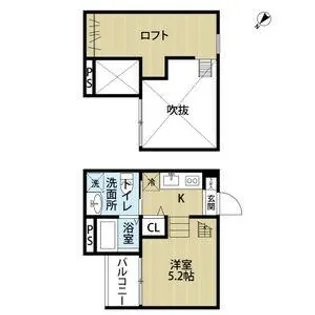 Mont cypres【2階】の間取り