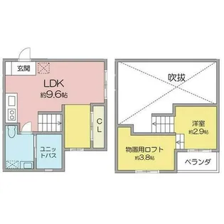 flat shiva【1階】の間取り