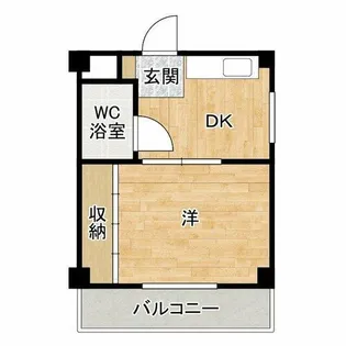 ミヤコビル【5階】の間取り