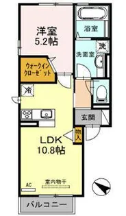 グリーンガーデン須磨【1階】の間取り