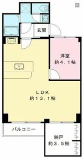 バッハレジデンス深井【2階】の間取り