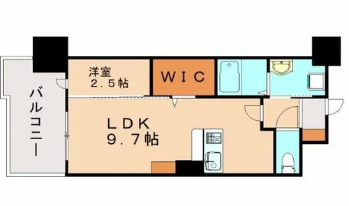 グランヒルズ三萩野【5階】の間取り