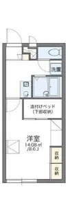 レオパレス伊藤【2階】の間取り