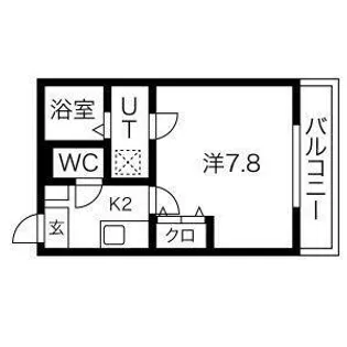 クレフラスト大曽根北A棟【1階】の間取り