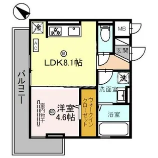 サニーグリーン【2階】の間取り