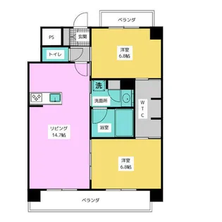 Village de Mizuho【4階】の間取り