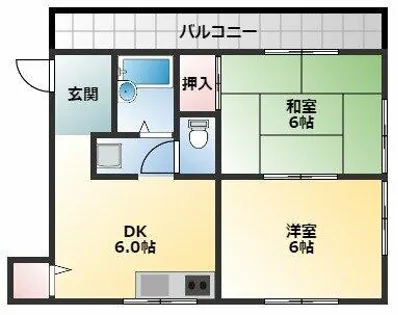 GDC旭ヶ丘【2階】の間取り