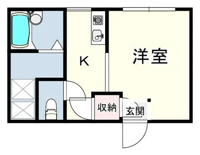 シャトー篠原台【4階】の間取り