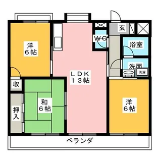 第2横吹小菅ビル【1階】の間取り