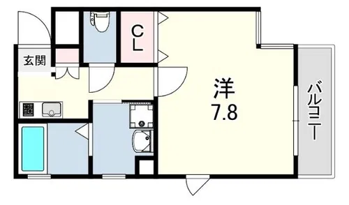 センチュリー大久保【3階】の間取り