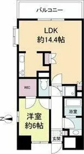 La Douceur山王【9階】の間取り