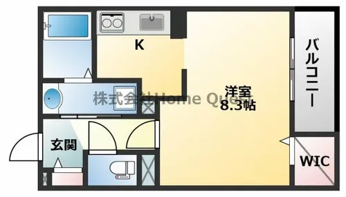 ラフィーネクローバーⅡ【3階】の間取り
